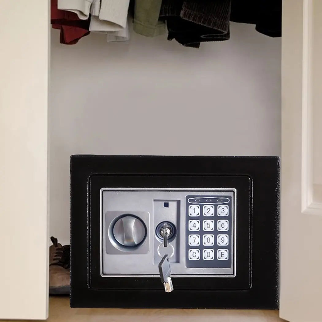 8.5L Electronic Safe Digital Security Box Home Office Cash Deposit - Shakefav.com