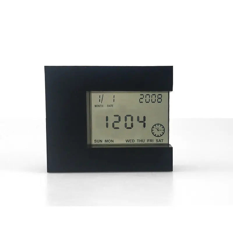 Electronic Square LCD Calendar Alarm Clock Digital - Shakefav.com