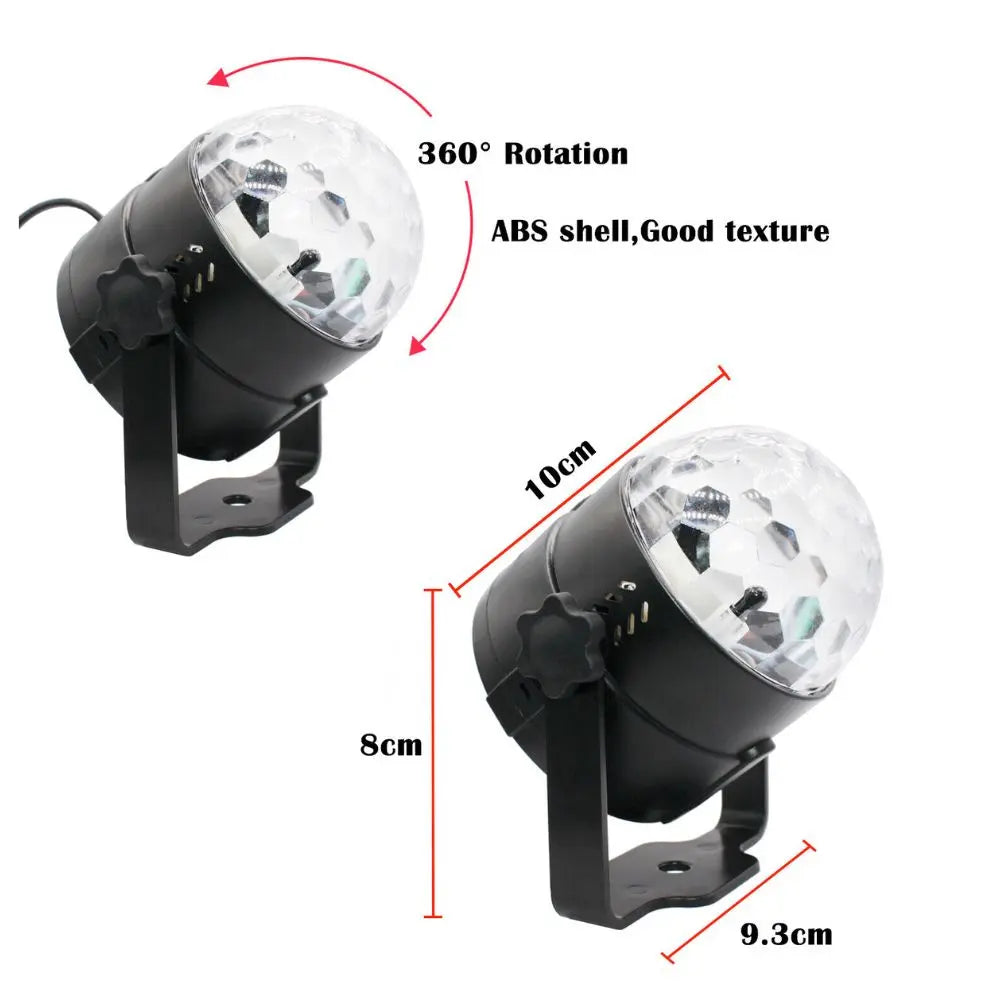 LED Party Projector Light with Sound Activation - Shakefav.com