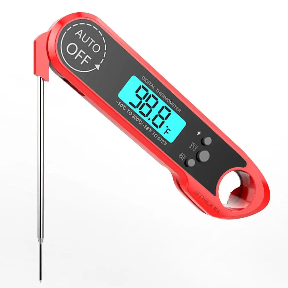 Digital Kitchen Thermometer Food Tools Electronic Cooking Probe BBQ - Shakefav.com