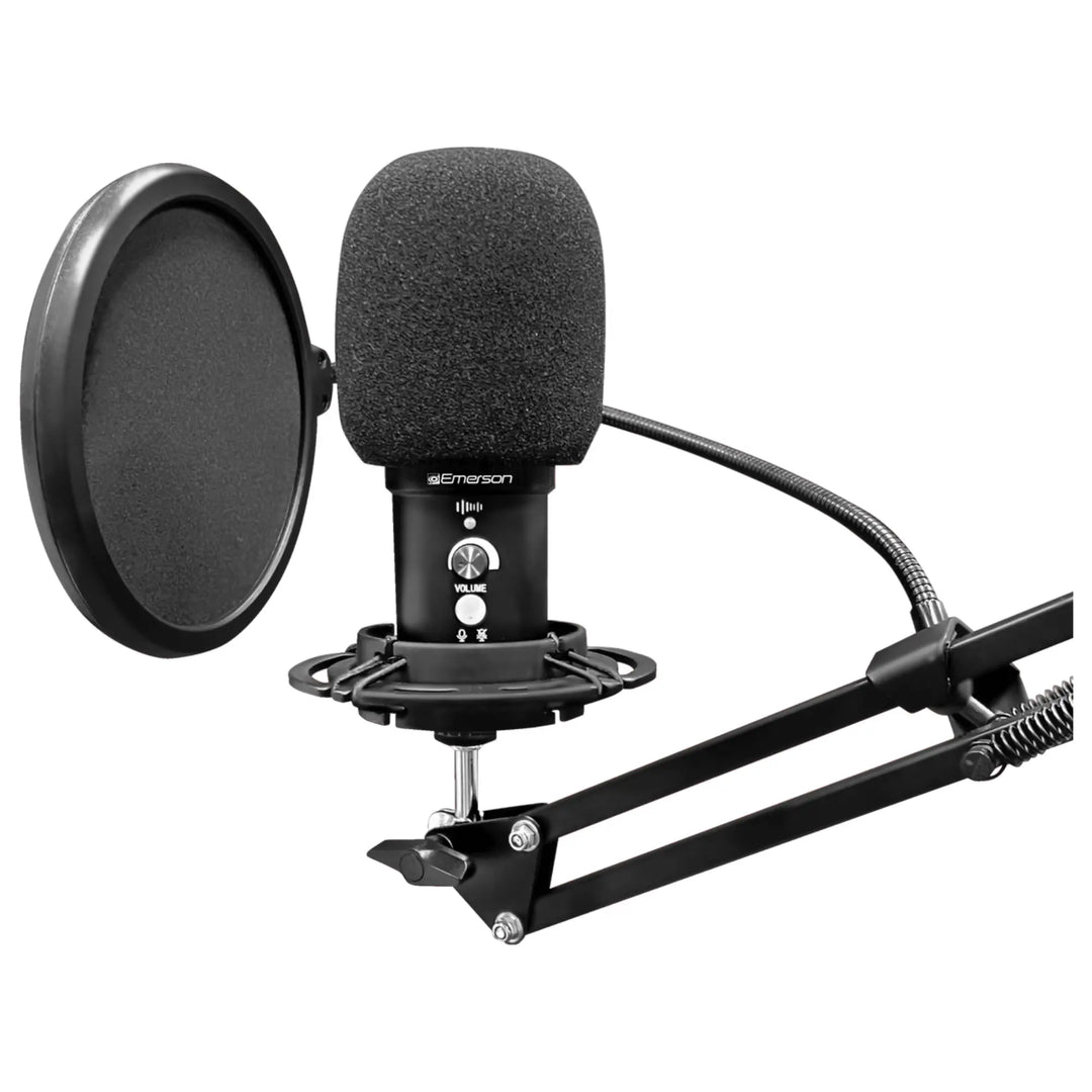 Emerson USB Gaming and Streaming Condenser Microphone Sky Iapetus