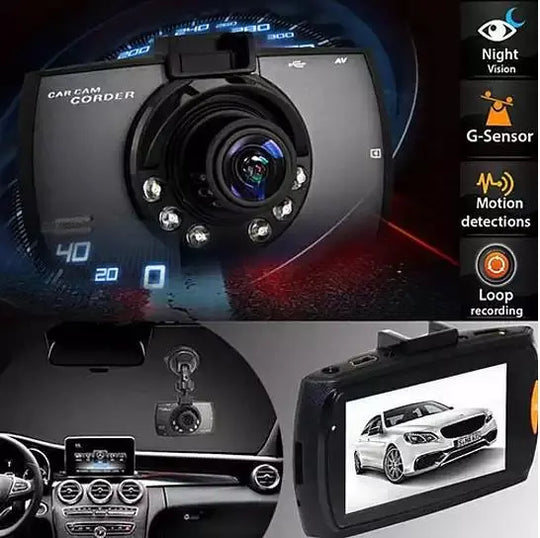 SafetyFirst HD 1080p Car Dash CamCorder with Night Vision-1080p Car Camera - Shakefav.com