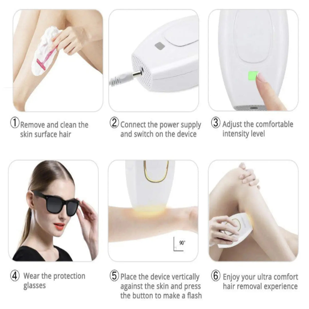 Face To Feet Laser Hair Remover - Shakefav.com