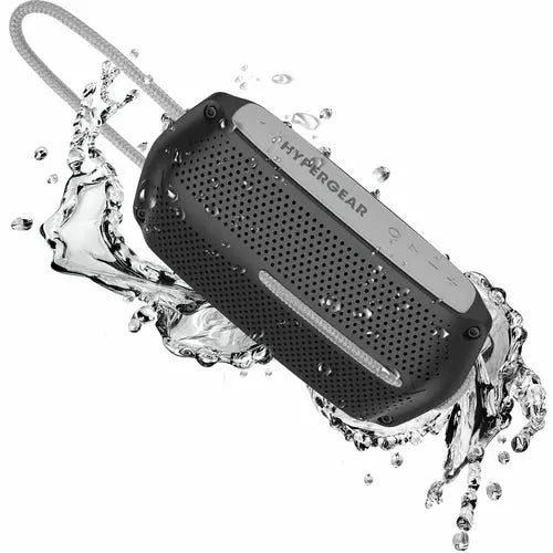 HyperGear Wave Water Resistant Wireless Speaker with Extended Battery - Shakefav.com