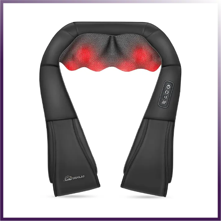 Neck and Shoulder Massager w/Heat-Neck Massager - Shakefav.com