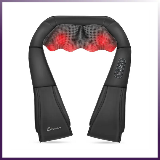 Neck and Shoulder Massager w/Heat-Neck Massager - Shakefav.com