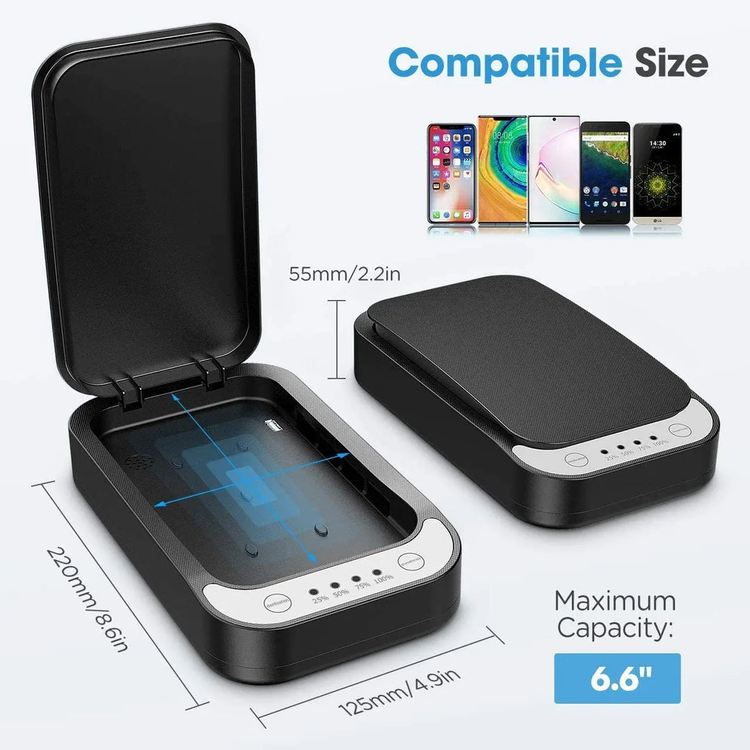 SaniCharge 3 in 1 Sanitize And Charge Your Cell Phone Also Enjoy - Shakefav.com