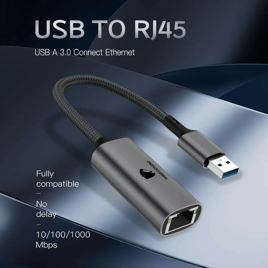 SabertoothPro RJ45 Ethernet/USB Adapter Bronze Amymone