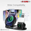 5 Core Wireless Charging Station  10W 3 in 1 Fast Phone Watch Earpod