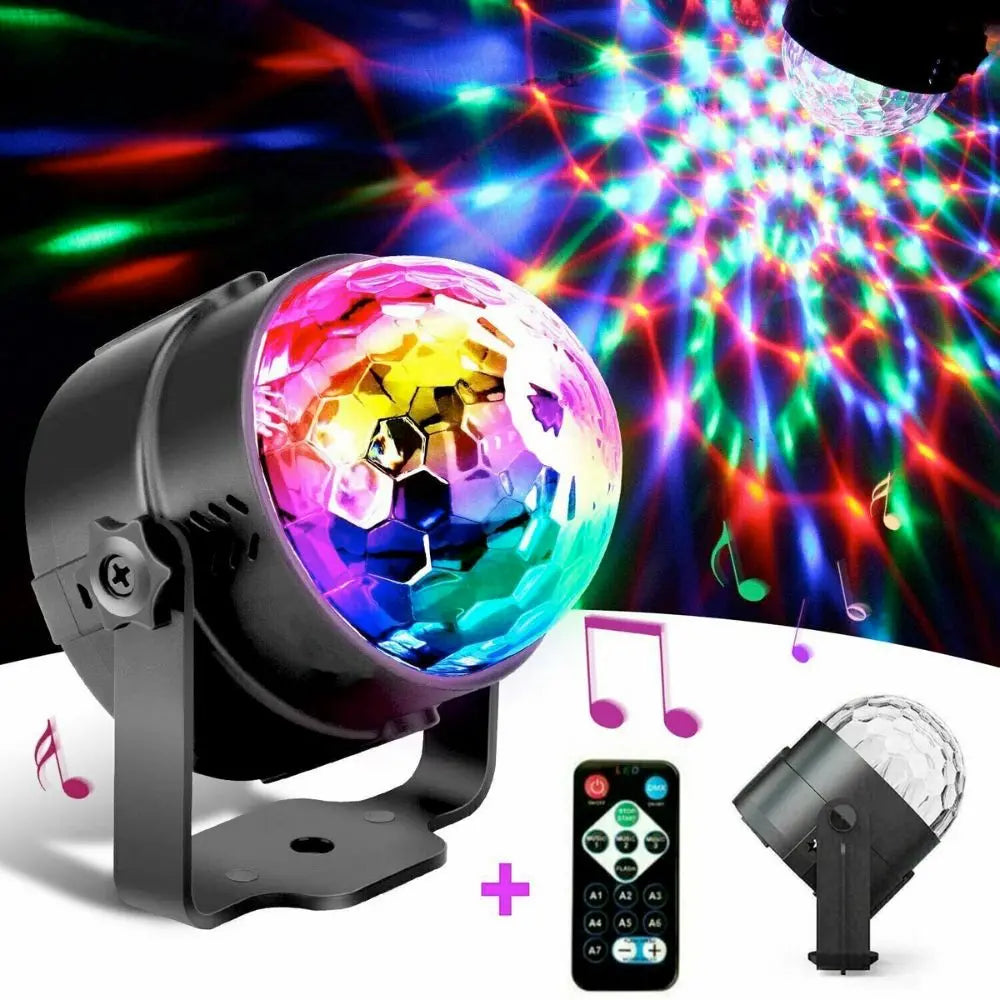 LED Party Projector Light with Sound Activation - Shakefav.com