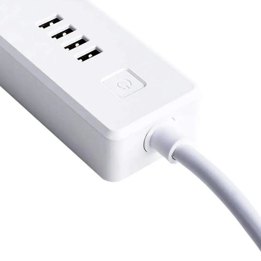 4 x USB Ports + 3 x US Plug Jack WiFi Remote Control Smart Power-Smart Power Strip with WiFi Remote Control - Shakefav.com