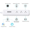 4 x USB Ports + 3 x US Plug Jack WiFi Remote Control Smart Power