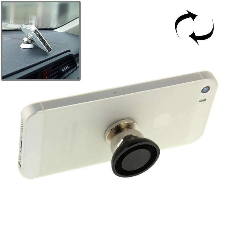 Magnetic Car Cell Phone Holder Mount Dash 360 Rotating For iPhone GPS - Shakefav.com