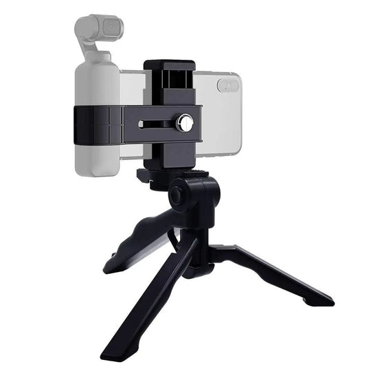 AMZER Foldable Tripod With Smartphone Fixing Clamp 1/4 inch Holder-Smartphone Tripod - Shakefav.com