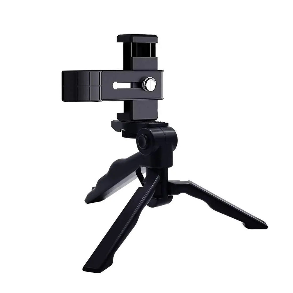 AMZER Foldable Tripod With Smartphone Fixing Clamp 1/4 inch Holder-Smartphone Tripod - Shakefav.com