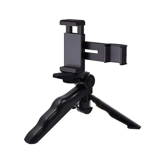 AMZER Foldable Tripod With Smartphone Fixing Clamp 1/4 inch Holder-Smartphone Tripod - Shakefav.com