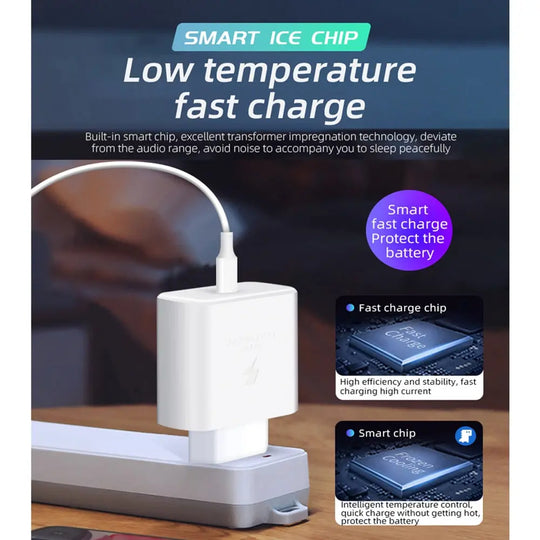 45W USB-C Wall Charger with Fast Charge PD Adapter for iPhone 12/12-iPhone 12 charger - Shakefav.com