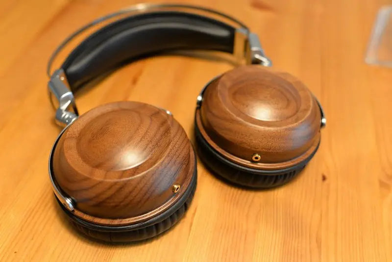 DIY 50mm Wood HIFI Headphones Fuchsia Molly