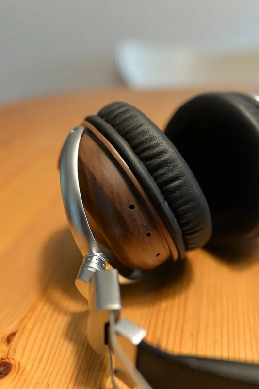 DIY 50mm Wood HIFI Headphones Fuchsia Molly