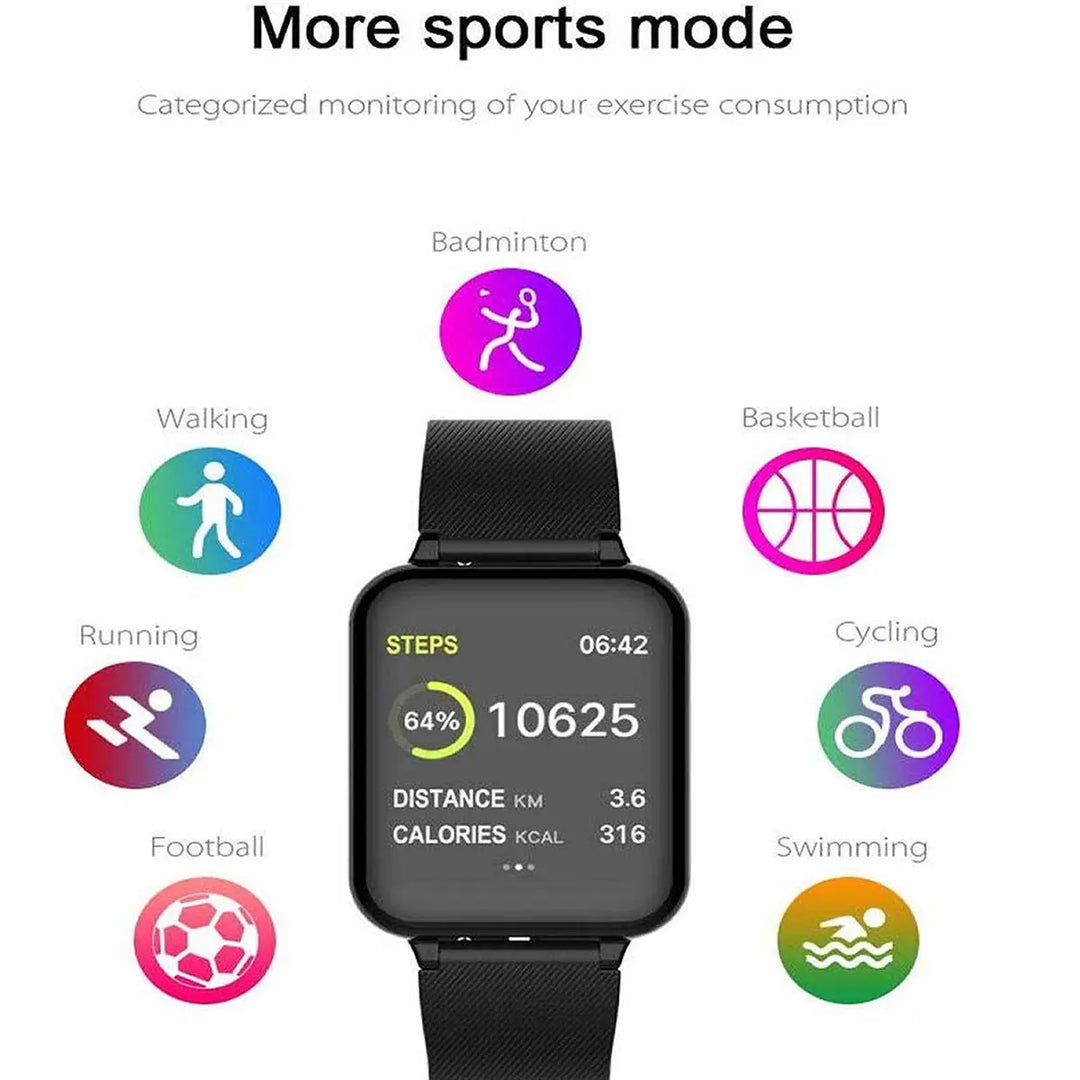 Smart Fit Total Wellness And Sports Activity Watch - Shakefav.com