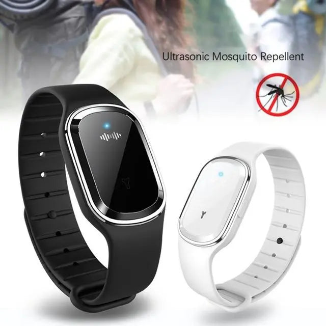 Super Shield Mosquito Repellent Watch Band Ultrasonic And Electronic - Shakefav.com