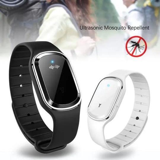 Super Shield Mosquito Repellent Watch Band Ultrasonic And Electronic - Shakefav.com