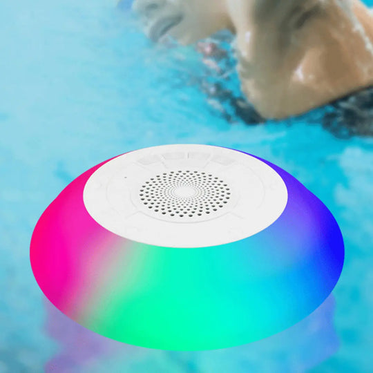 Floatilla Bluetooth LED Enabled Waterproof Speaker For Pools And - Shakefav.com