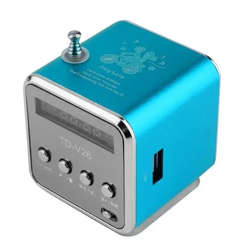 High Quality Mini FM Radio Receiver MP3 Music Player - Shakefav.com