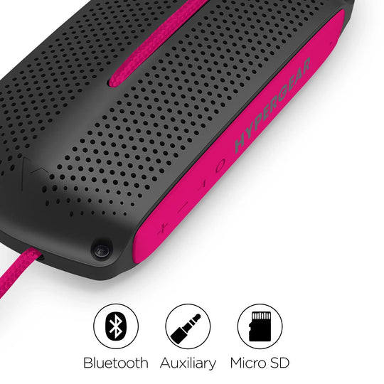 HyperGear Wave Water Resistant Wireless Speaker with Extended Battery - Shakefav.com