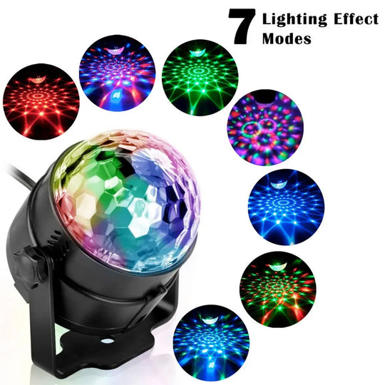 LED Party Projector Light with Sound Activation - Shakefav.com