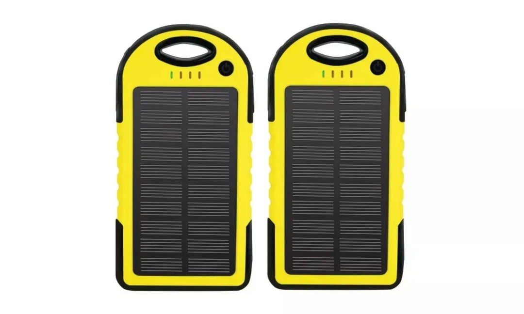 5,000 mAh Water-Resistant Solar Smartphone Charger - Shakefav.com