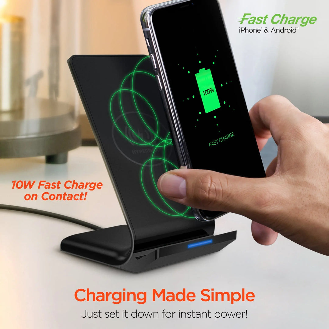 HyperGear Wireless Fast Charging Stand Black (14519-HYP) Sky Iapetus