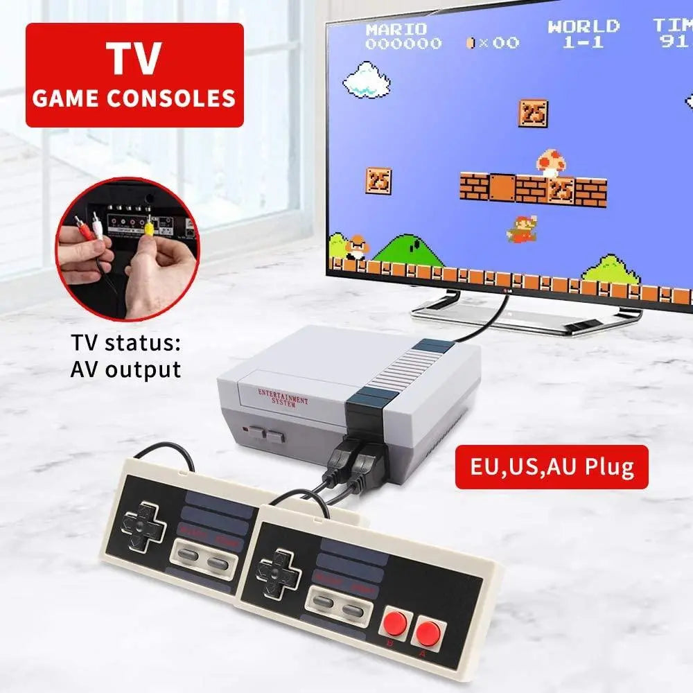 Retro Inspired Game Console 620 Games Loaded - Shakefav.com