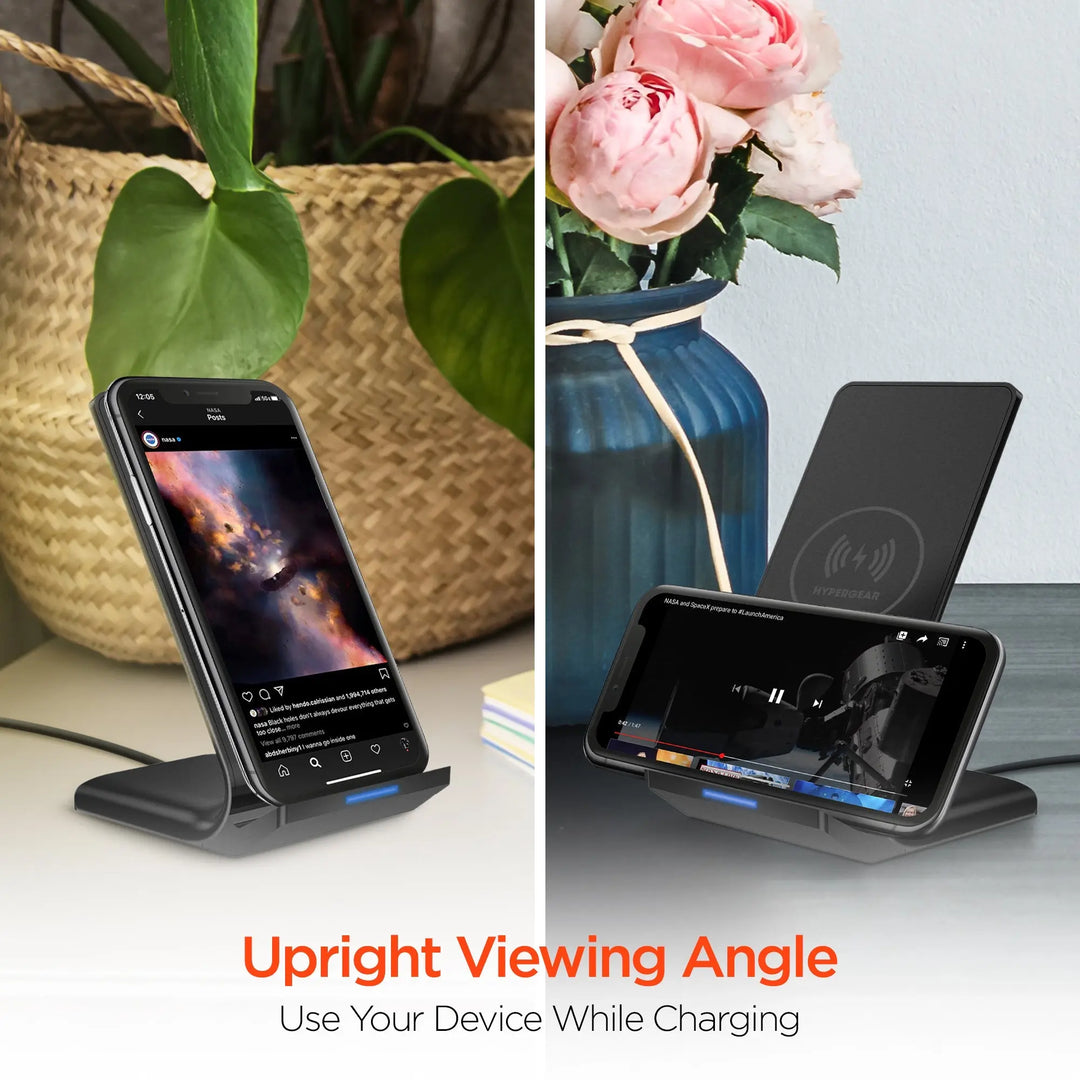 HyperGear Wireless Fast Charging Stand Black (14519-HYP) Sky Iapetus