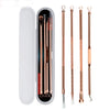 4pcs Anti Bacterial Double ended Acne Needle