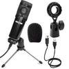 5Core Pro Audio Condenser Recording Microphone Set Podcast Gaming PC