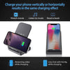 15W Qi Wireless Phone Charger Holder Auto-Adaptive Fast Charge Pad