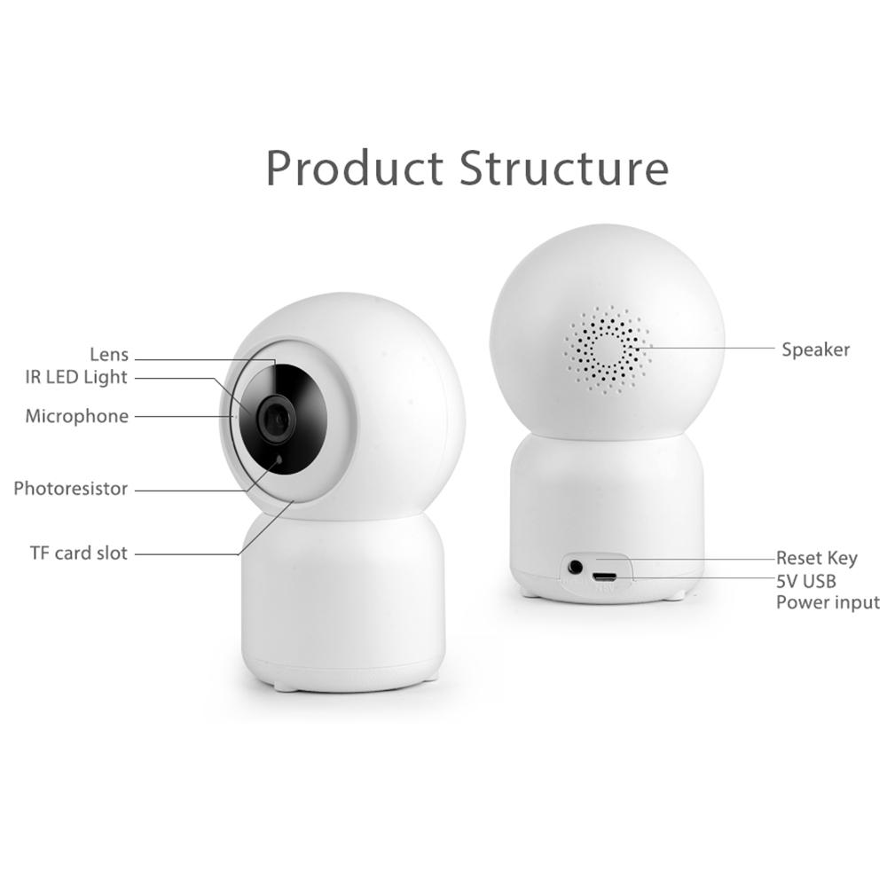 HD 1080P WiFi Wireless Security Smart Indoor Surveillance Camera SP