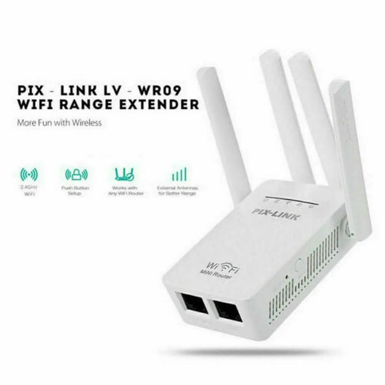 1200Mbps WiFi Range Extender Repeater Wireless Amplifier Router Signal Puce Gaia