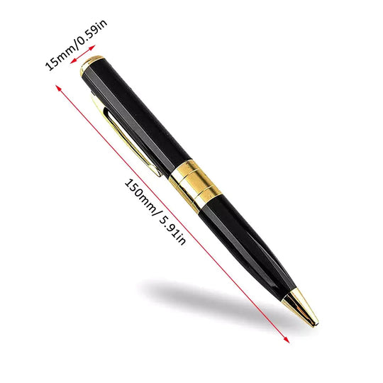 Pen Camera Cam Mini Hidden Pocket Audio Video Recorder DVR Security Puce Gaia