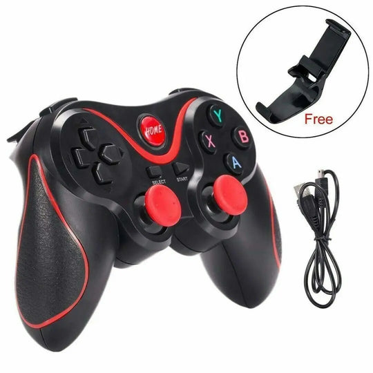 Wireless Bluetooth Mobile Controller Gamepad For IOS /Android Tablet Puce Gaia