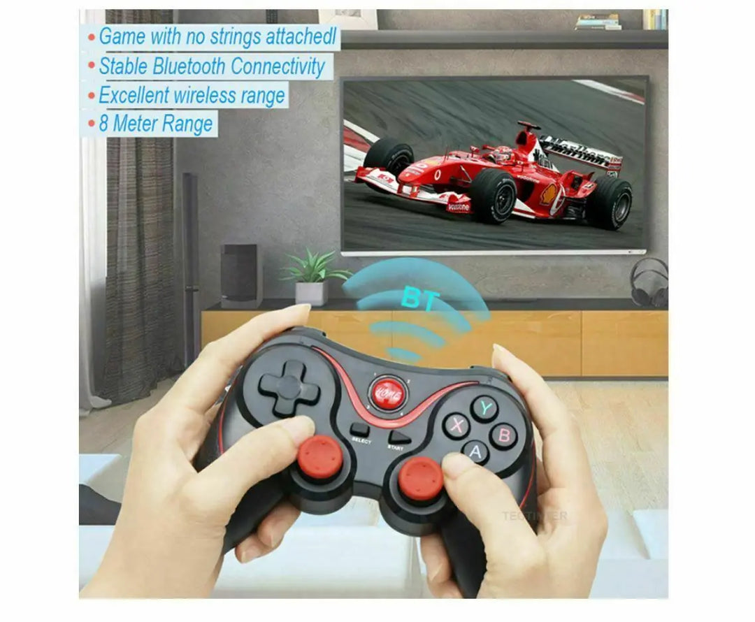 Wireless Bluetooth Mobile Controller Gamepad For IOS /Android Tablet Puce Gaia