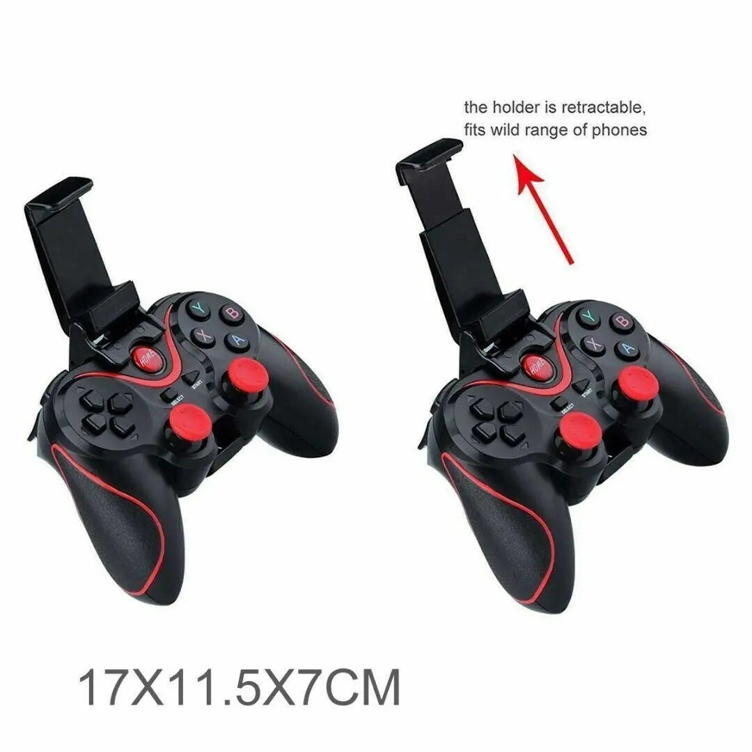 Wireless Bluetooth Mobile Controller Gamepad For IOS /Android Tablet Puce Gaia