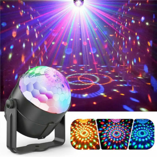 LED Party Projector Light with Sound Activation - Shakefav.com