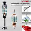 5Core Immersion Hand Blender 500W Electric Handheld Mixer w 2 Mixing