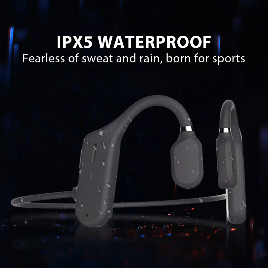 Wireless Bluetooth 5.0 Open Ear Headphones Waterproof Sports Pink Iolaus