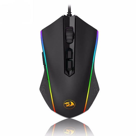 Ergonomically Smart Comfortable Gaming Mouse (Black) - Shakefav.com