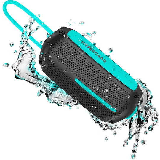 HyperGear Wave Water Resistant Wireless Speaker with Extended Battery - Shakefav.com