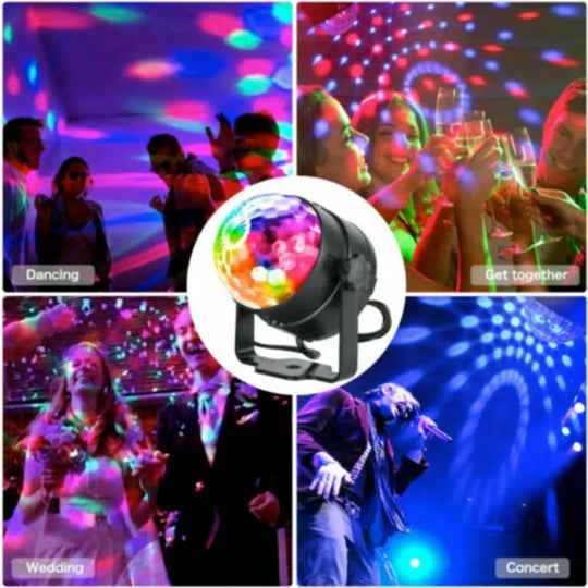 LED Party Projector Light with Sound Activation - Shakefav.com