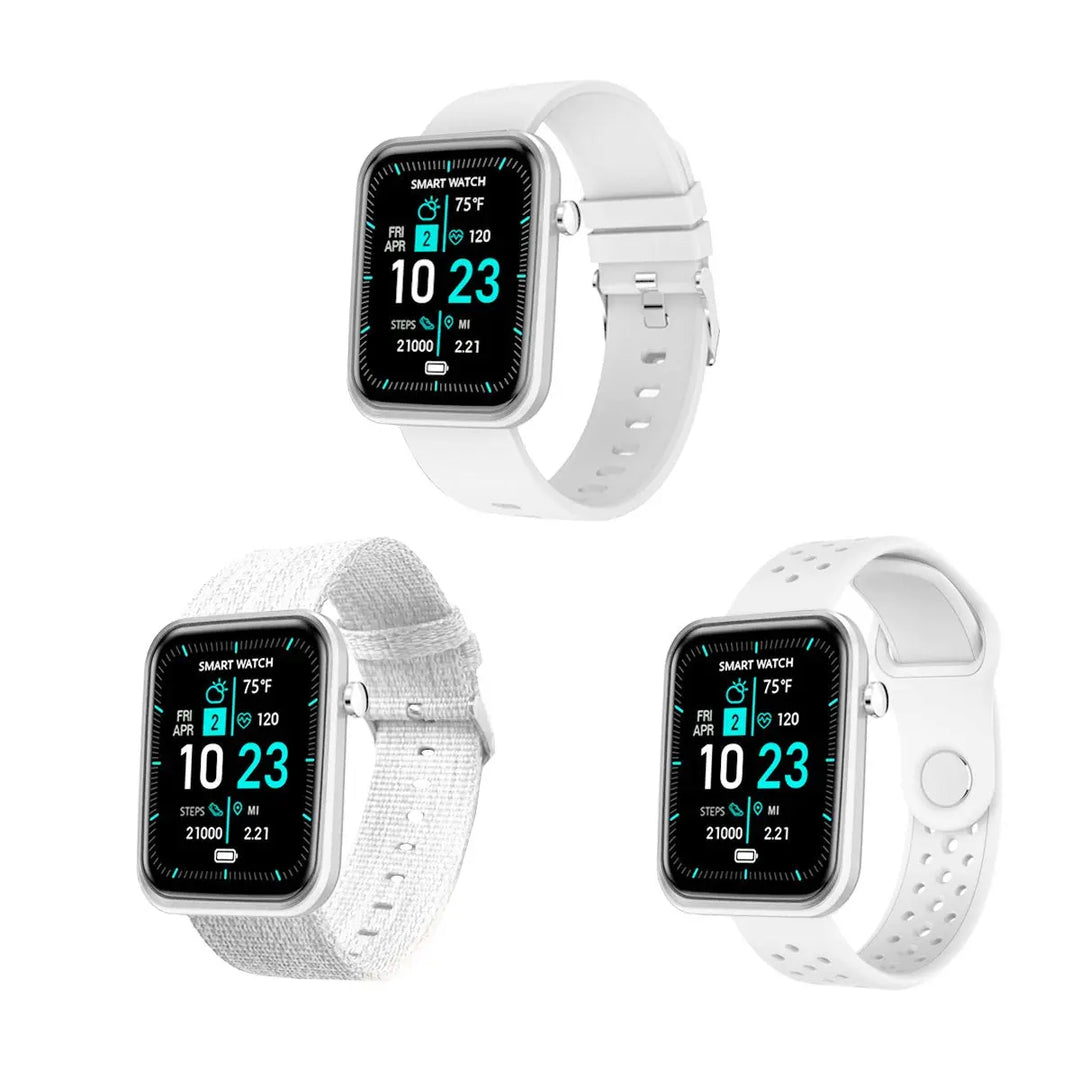 Advanced Smartwatch With Three Bands And Wellness + Activity Tracker - Shakefav.com